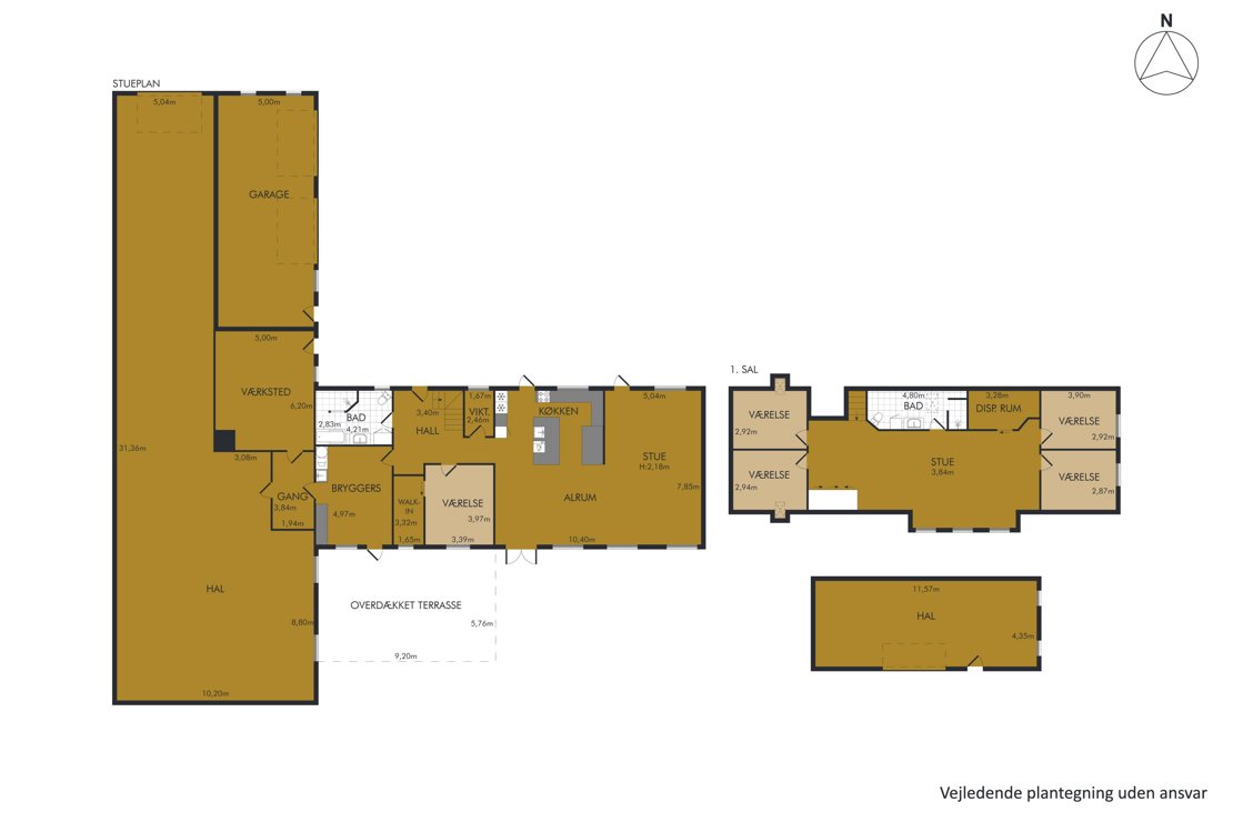 Drævtvej 4, 6771 Gredstedbro - Plantegning