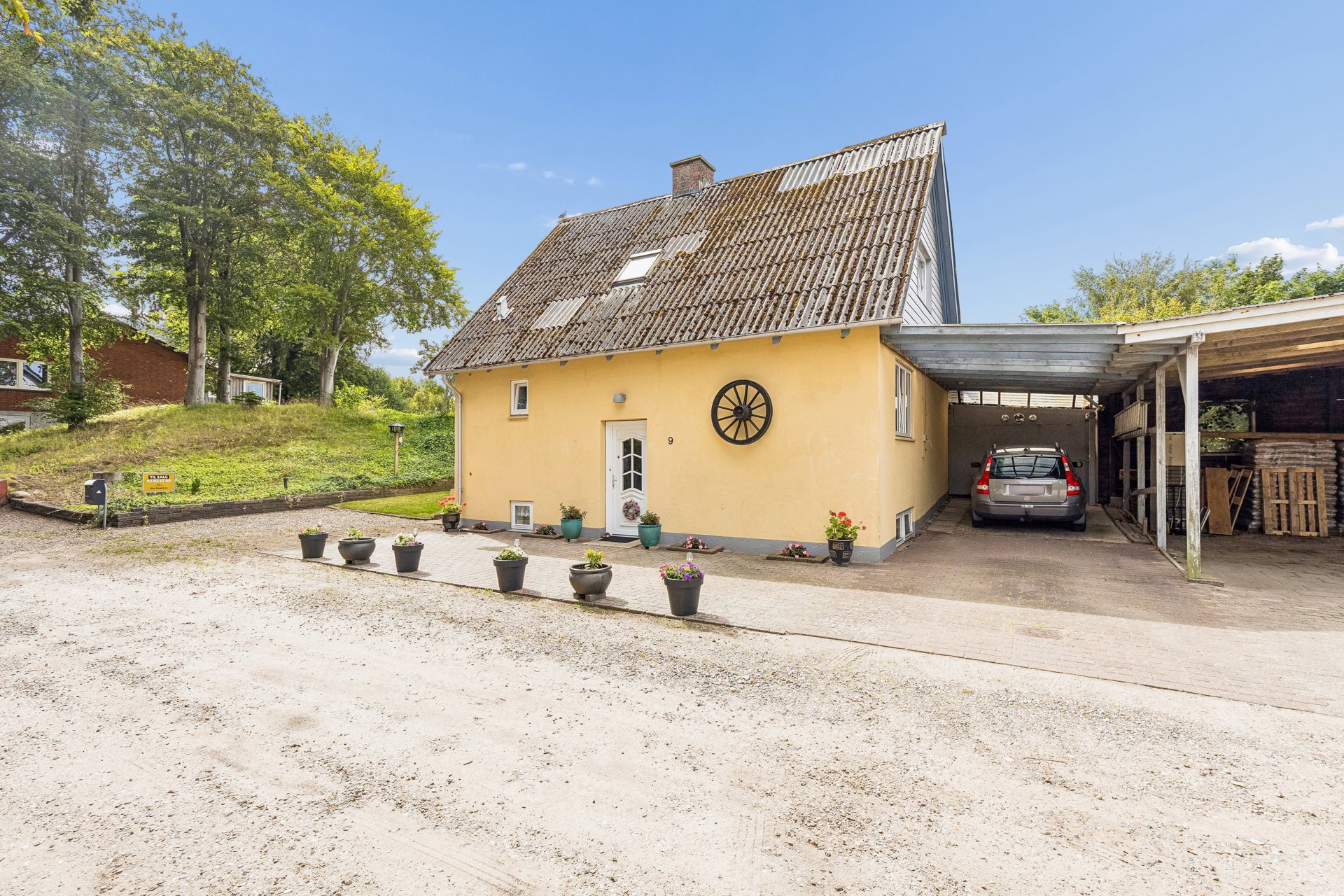 Prisvenlig villa med god plads og luft til vand-varmepumpe!