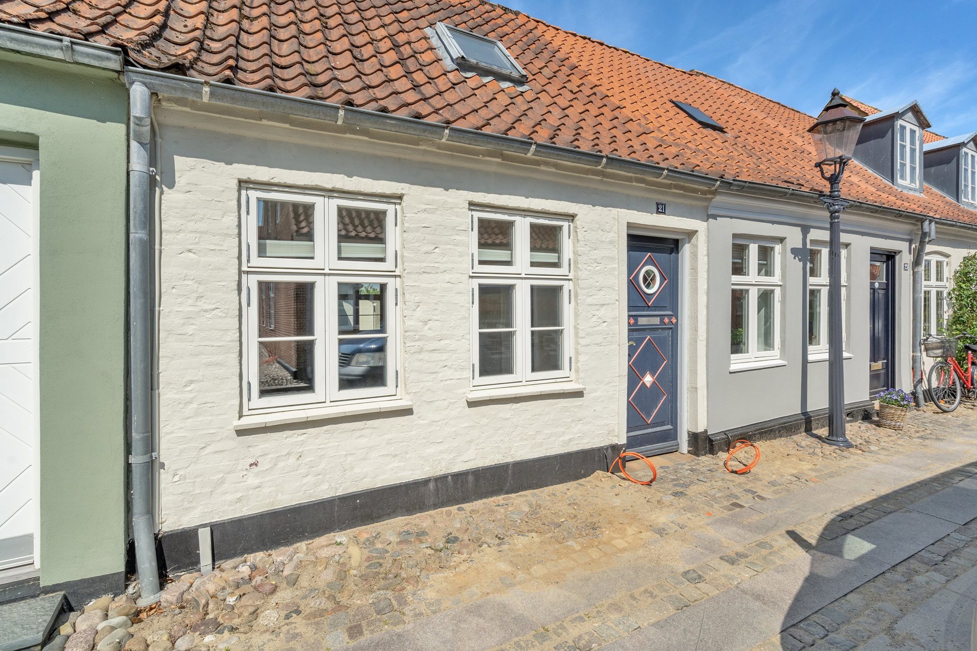 Flot byhus med lækker gårdhave!